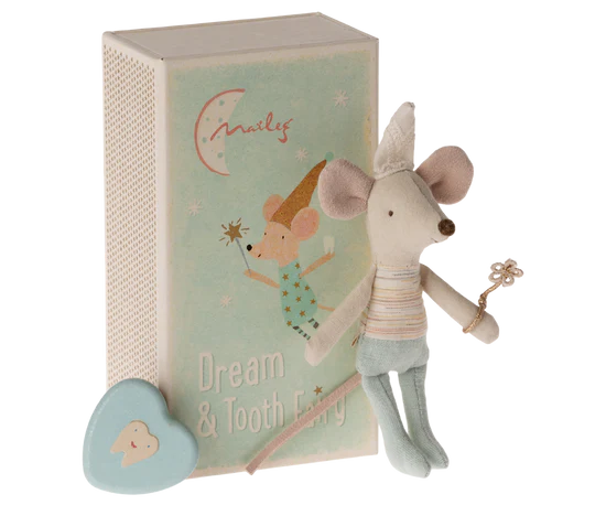 Tandfe mus, lillebror i tændstikæske