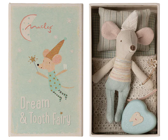 Tandfe mus, lillebror i tændstikæske