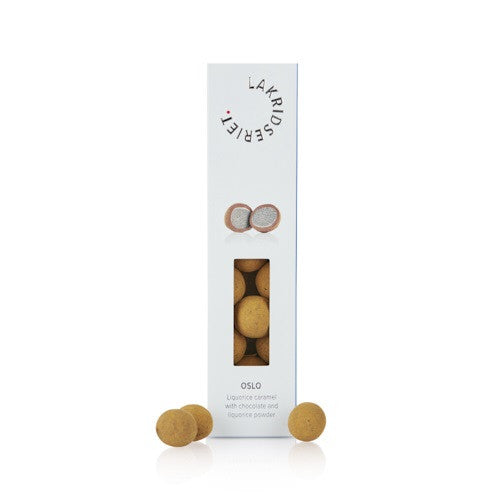 Oslo, lakrids karamel m/chokolade & lakrids, Lakridseriet
