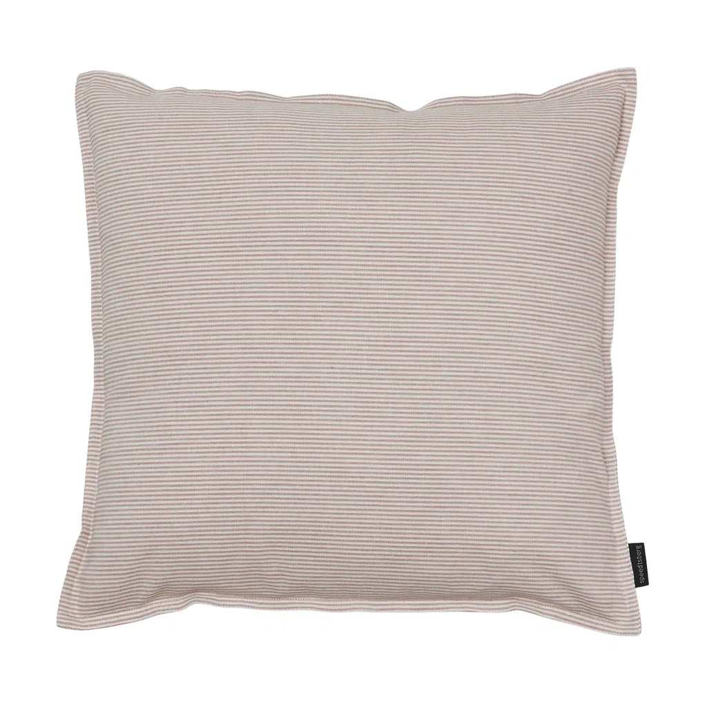 Pude m/fyld strib 50x50cm bomuld