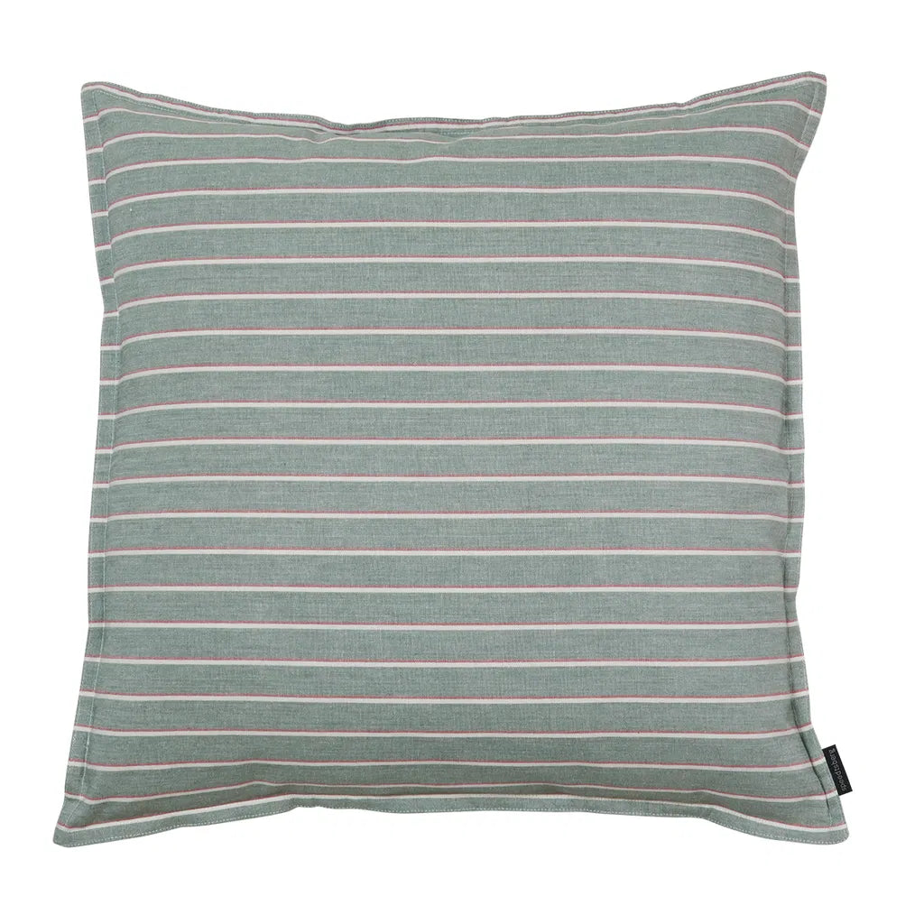 Pude m/fyld strib 60x60cm bomuld