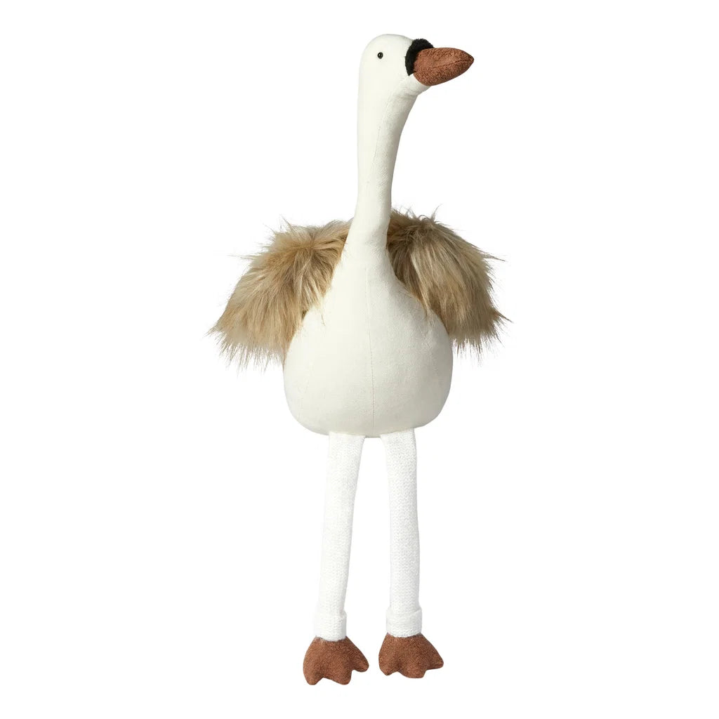 Svane m/ben 17x19x61cm stof