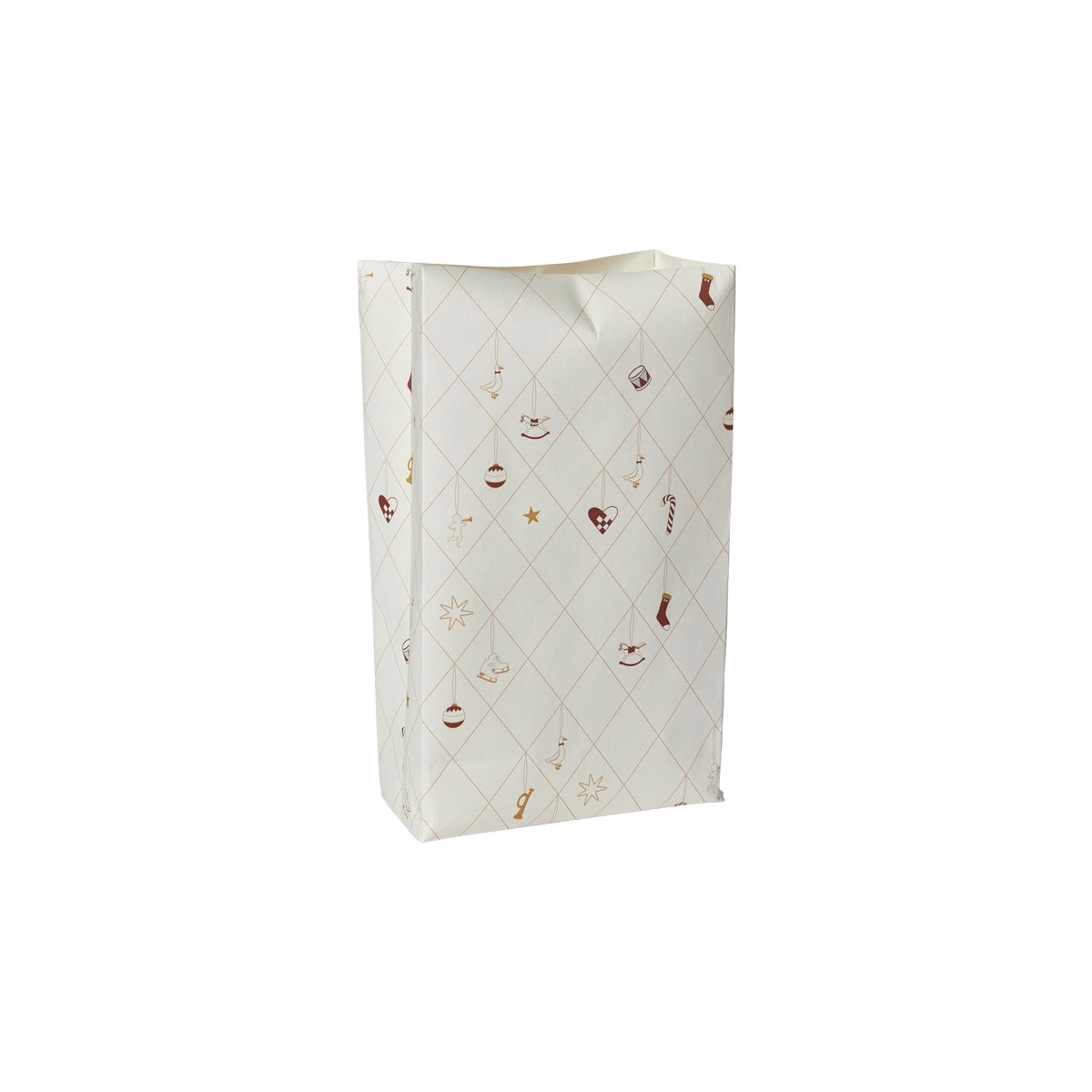 Gavepose med julemotiver 18x9x28