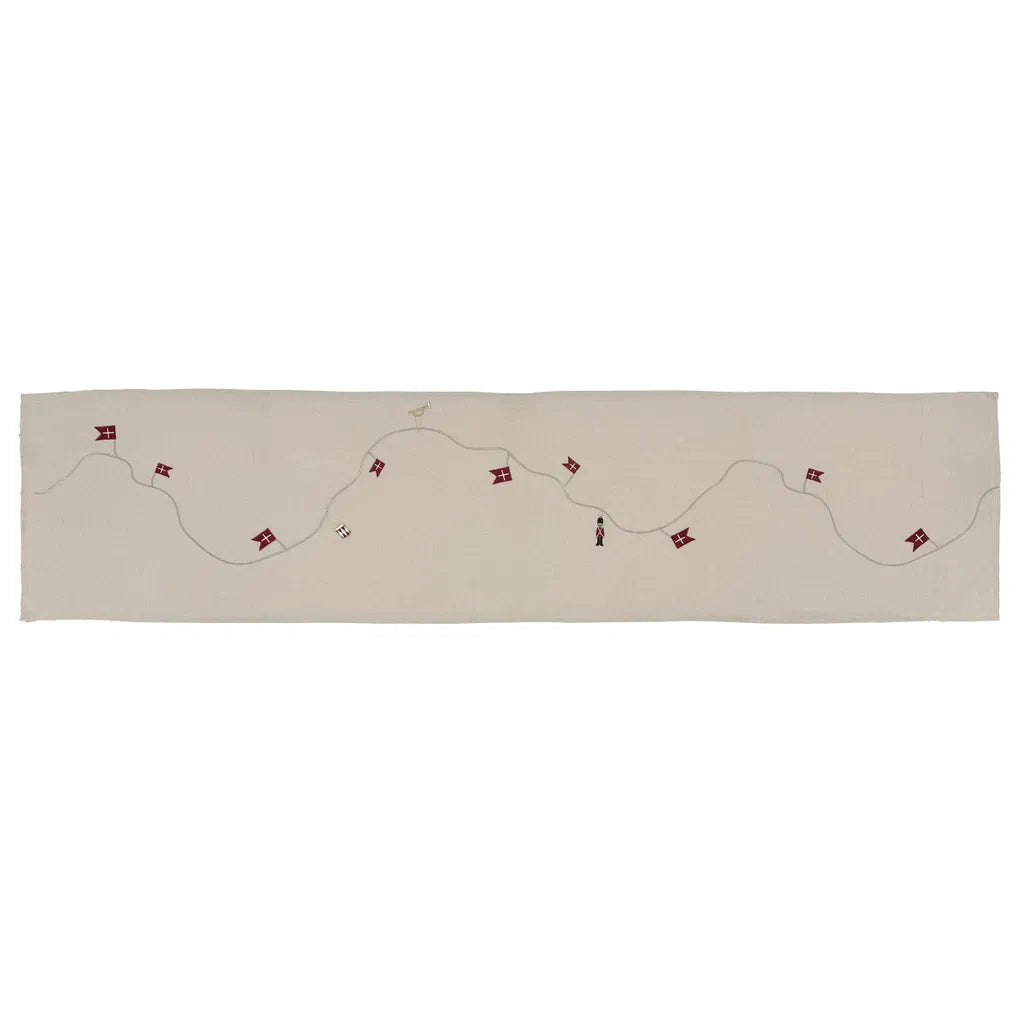 Bordløber m/broderi flag