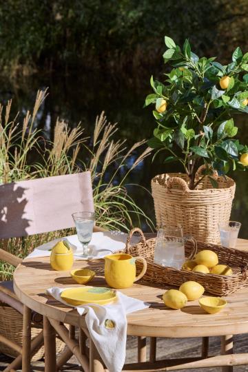 Stofserviet Summer Vibes m/citron butter cream