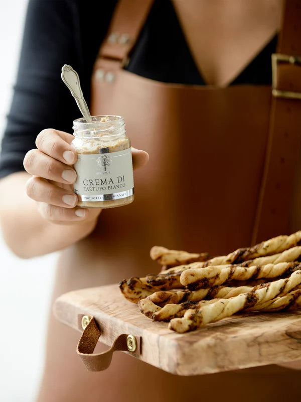 Trøffelcreme lavet med hvide trøfler