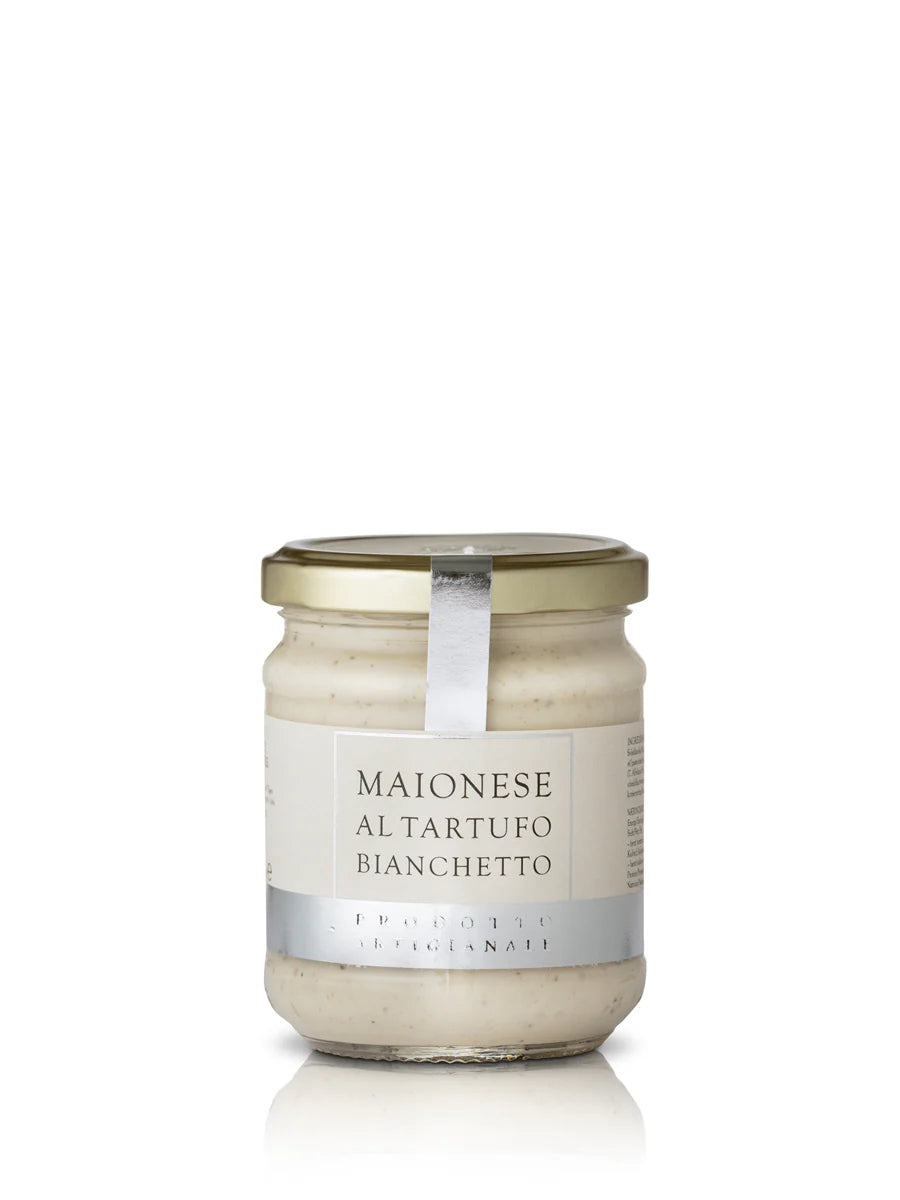 Trøffelmayonnaise lavet på hvide trøfler