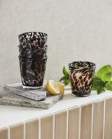 TEPIN drikkeglas med mønster