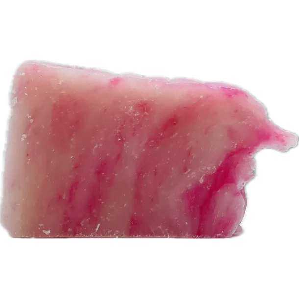 Økologisk fast håndsæbe bar rosengeranium - 50 gram
