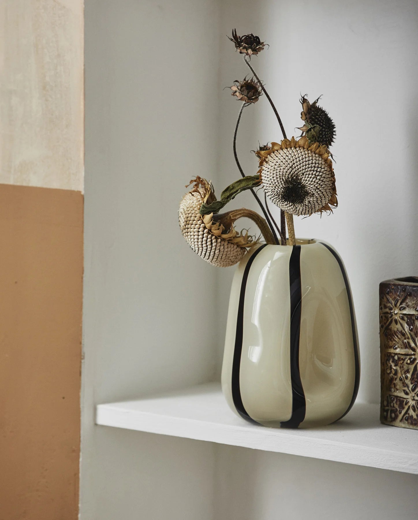 BOHOL vase, S - råhvid