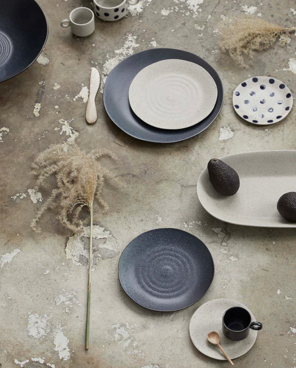 GRAINY frokosttallerken i keramik- Sand
