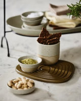 GRAINY konisk skål i keramik