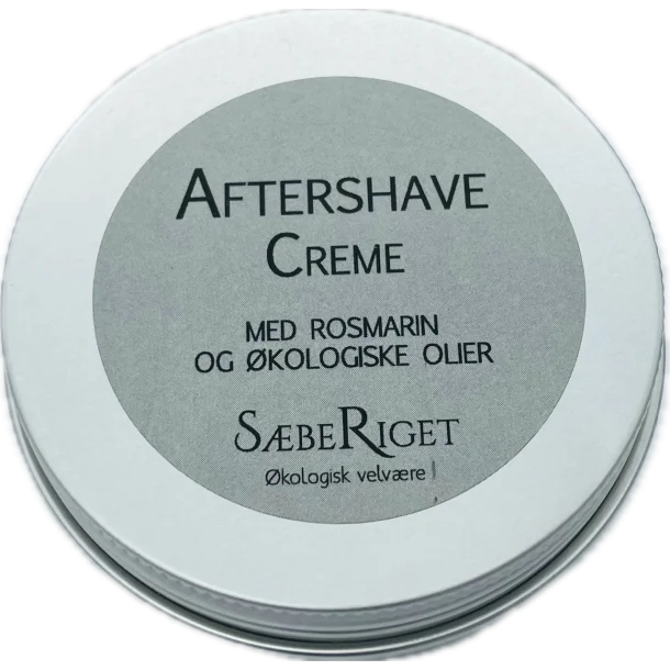 Aftershave Creme med økologisk rosmarin 60 ml