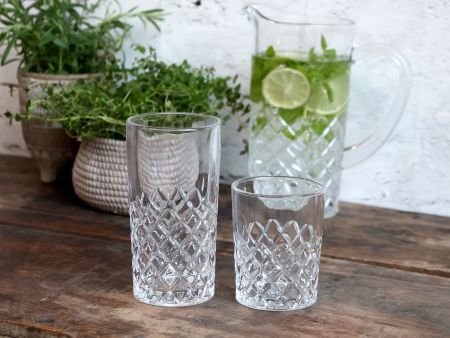 Lorient Glas m. diamantudskæring