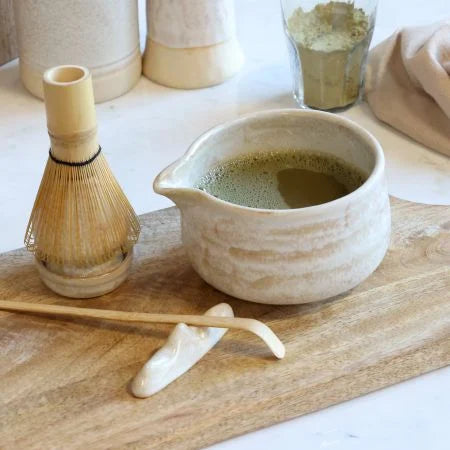 Matcha-sæt m. 6 dele