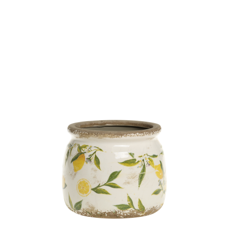Limone potteskjuler m. citronmotiv