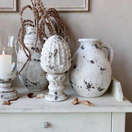 Frejus Flaske -H28,5/Ø24 cm creme
