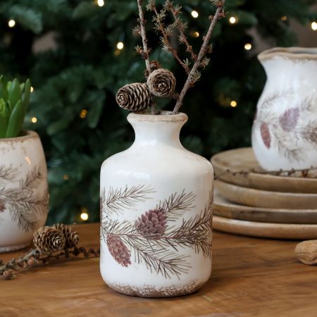 Flaske m. granrankemotiv