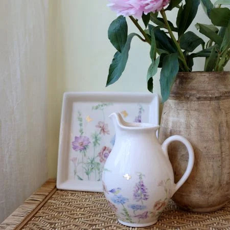 Papillon Kande m. blomster