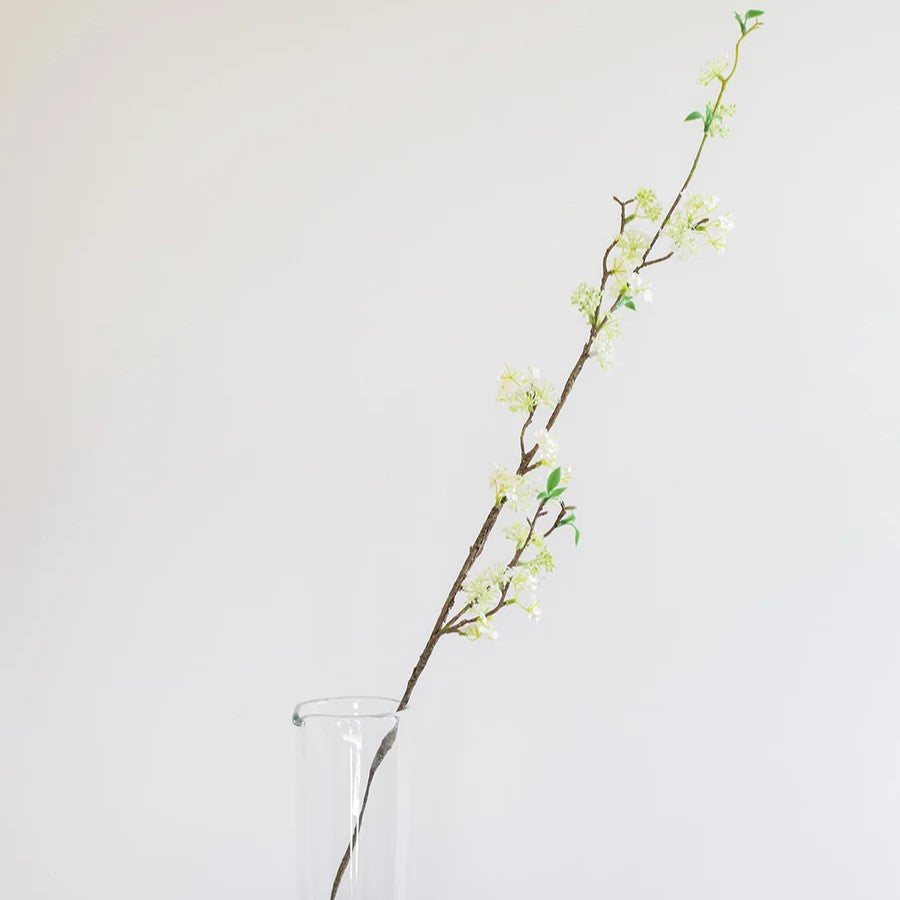 Artificial Flowers - White Fontanesia