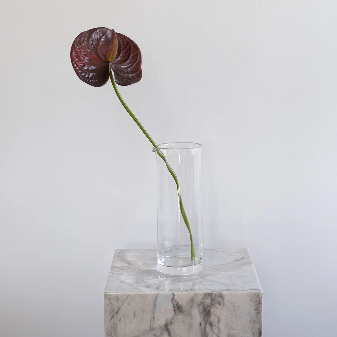 Artificial Flowers - Burgundy Anthurium