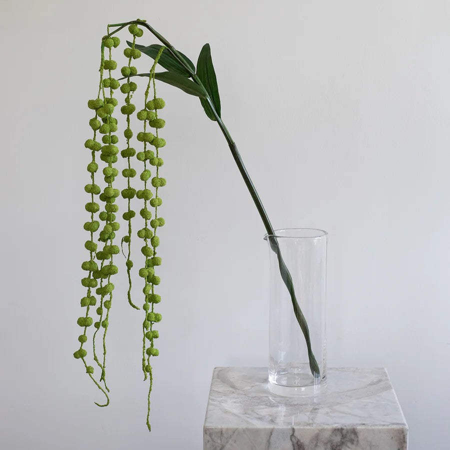 Artificial Flowers - Green Hanging branch no. 3