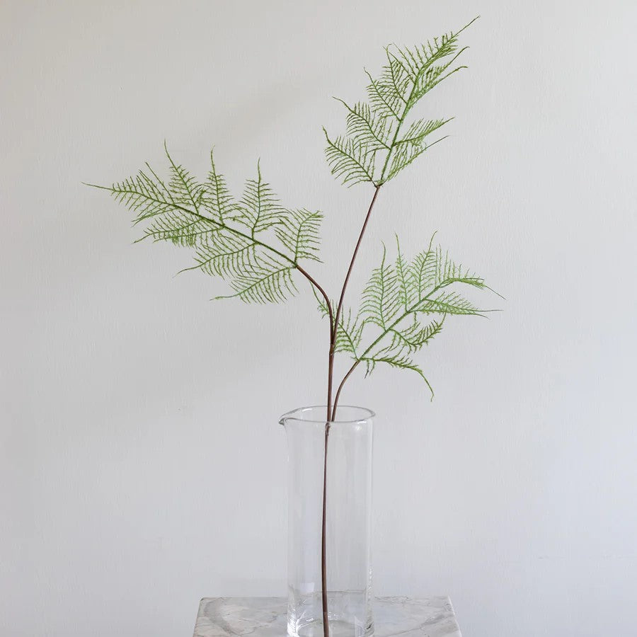 Artificial Flowers - Green Fern branch