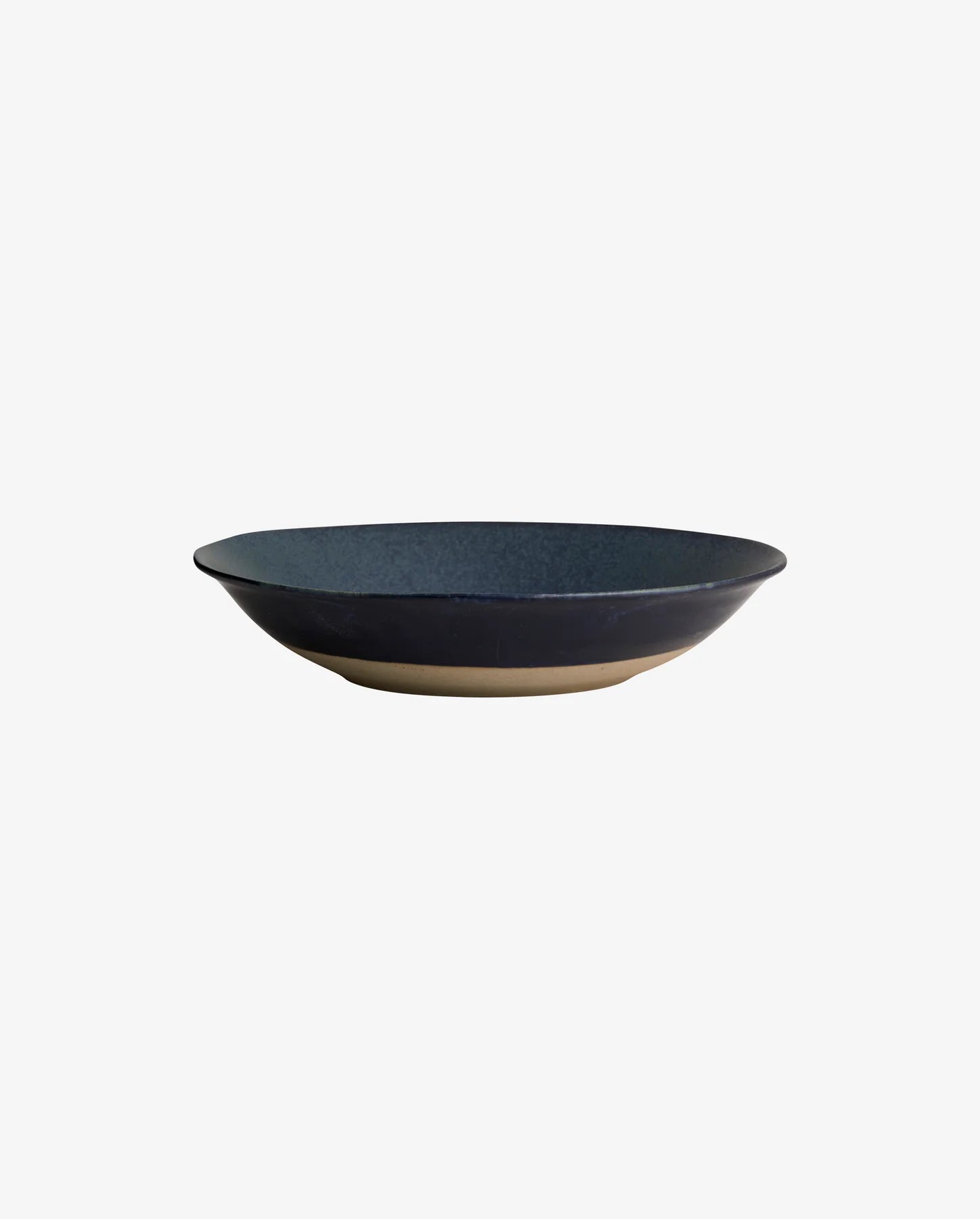 GRAINY salatskål i keramik - ø34 cm - mørkeblå