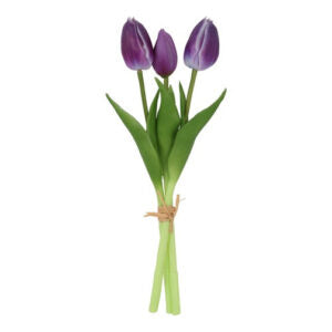 Tulipan bundt purple h 29 cm