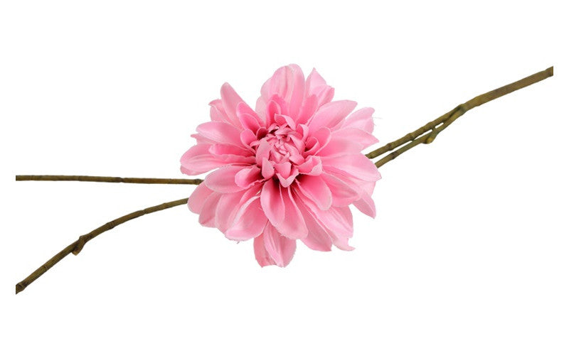 Dahlia rosa H 80 cm