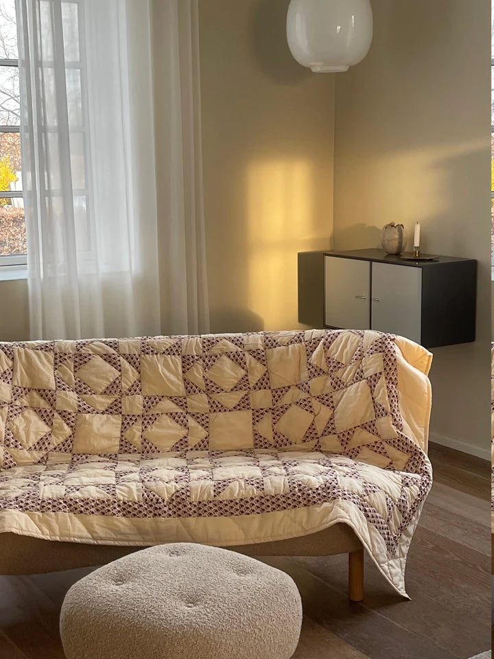 Jou patchwork plaid og sengetæppe style 7