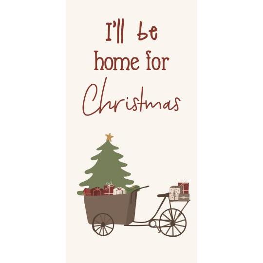 Serviet I'll be home for Christmas 16 stk pr pakke