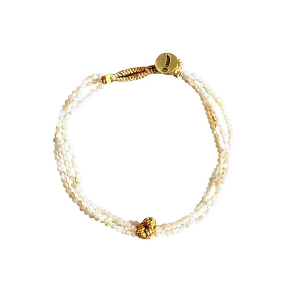 Armbånd Lulu Fresh - Mother of Pearl