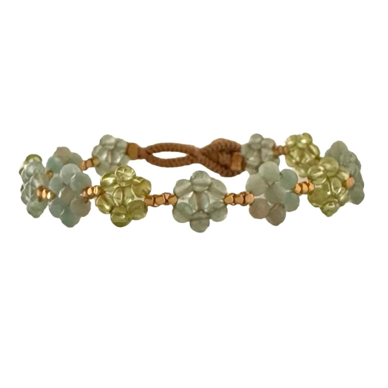 Armbånd Lulu Wannie - Mix Green