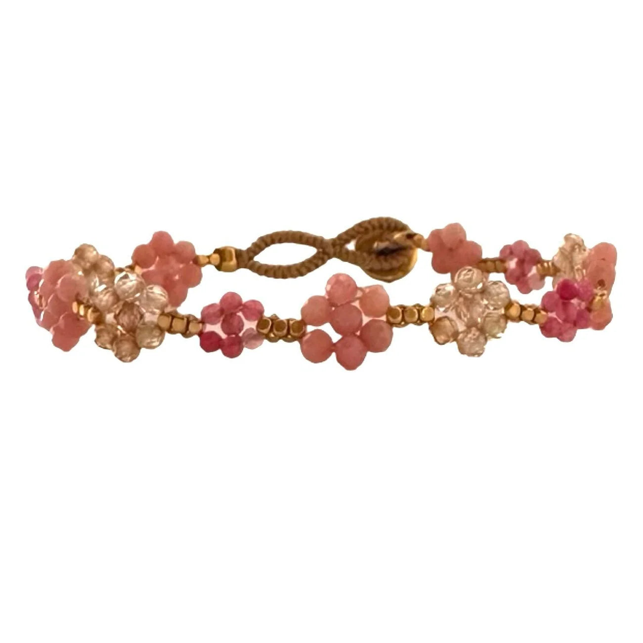 Armbånd Lulu Wannie - Mix Pink