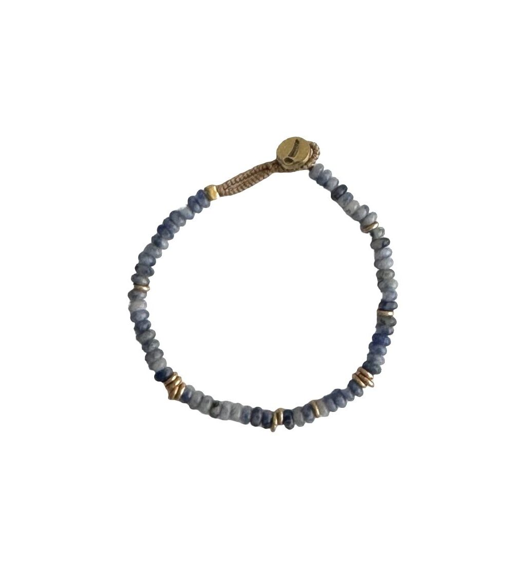 Armbånd Lulu Earth - Blå sodalit