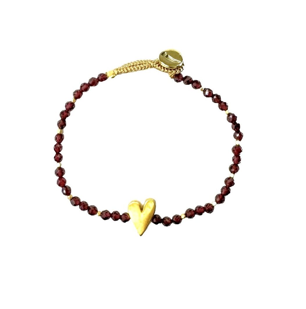 Armbånd Lulu Rosie - Garnet