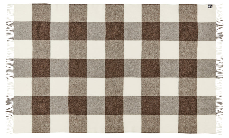 Dark Brown Ærø 140x240 cm