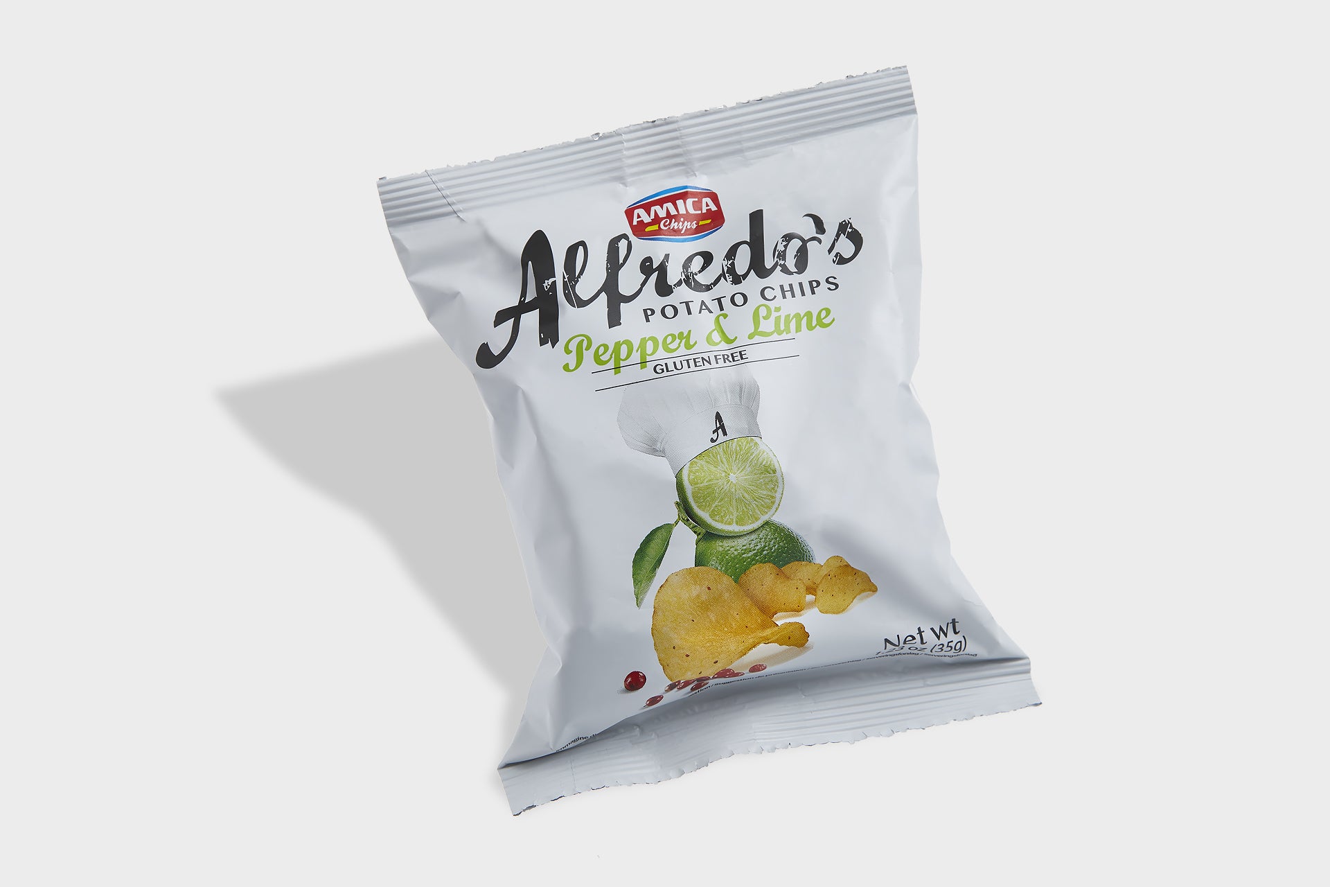 Alfredo´s Chips med Lime og Peber