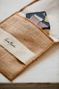 Jute soap glove