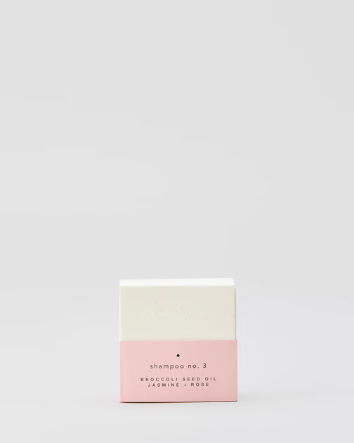 Shampoo no. 3 | BROCCOLI SEED OIL, JASMINE, ROSE