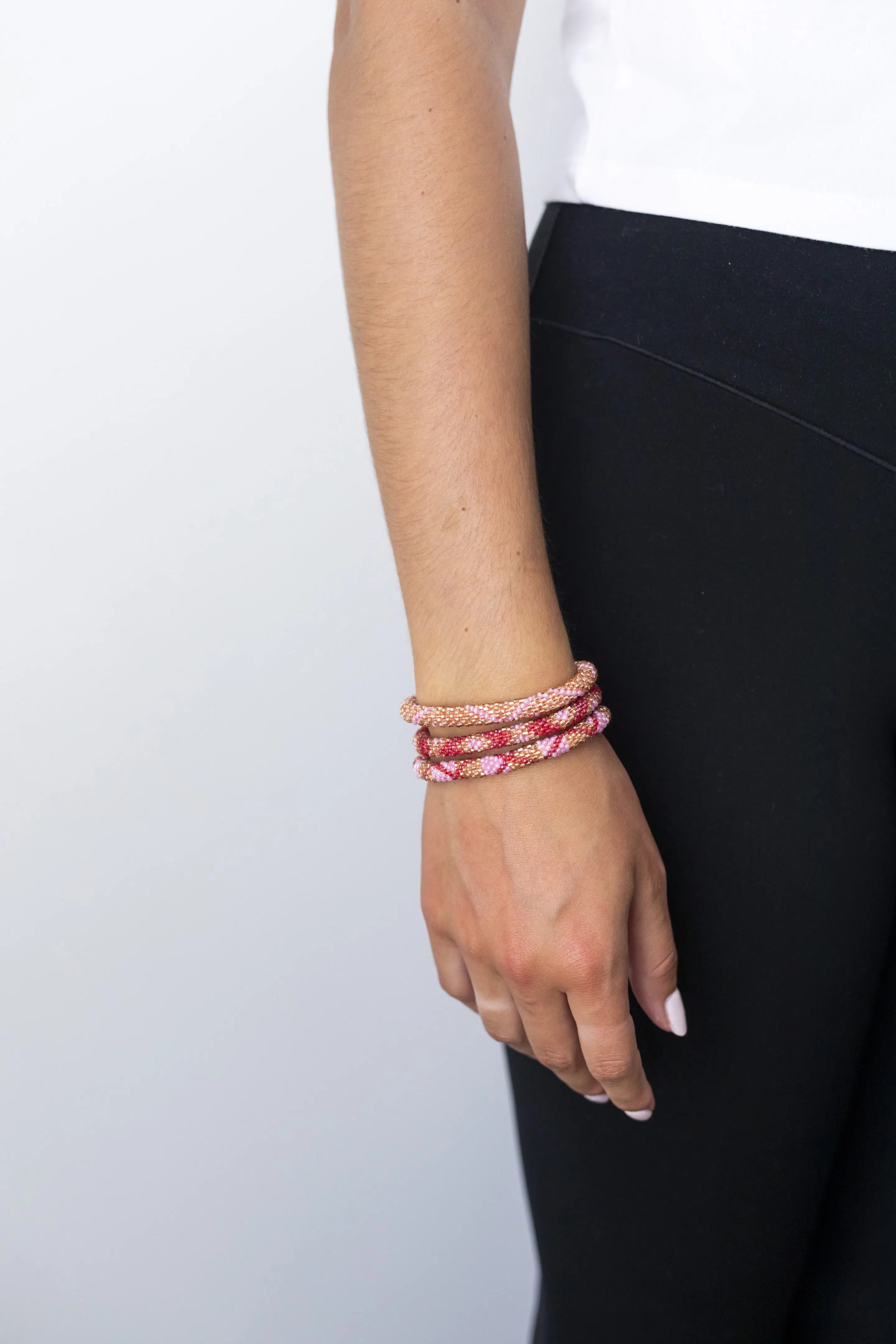 Perle armbånd Hibiscus