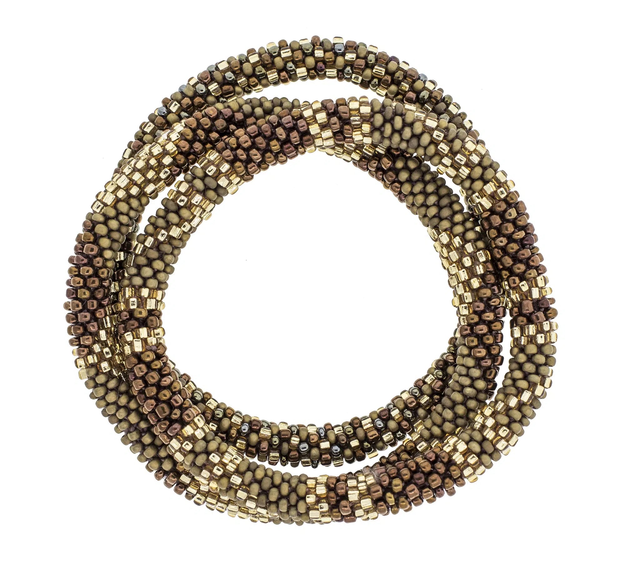 Perle armbånd Brown sugar