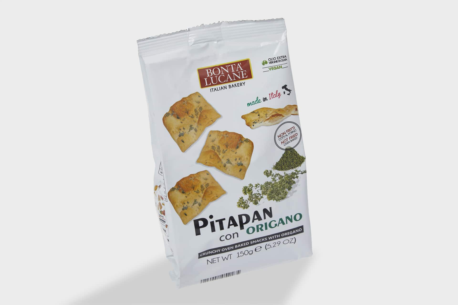 Pitapan med Oregano