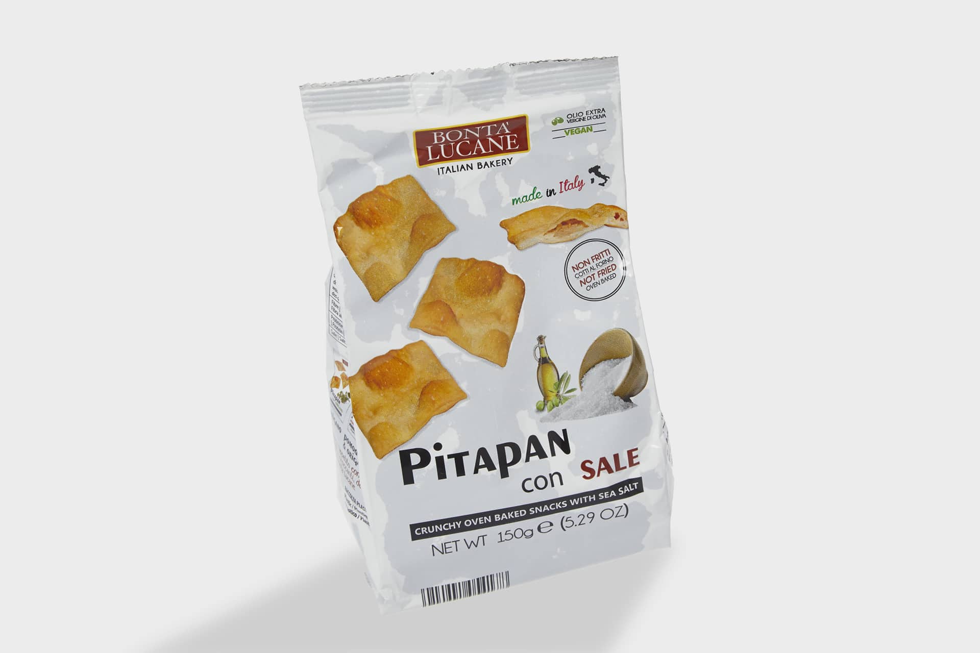 Pitapan med Havsalt