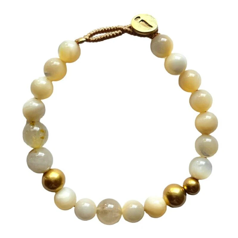 Armbånd Big Bo Mixed - White
