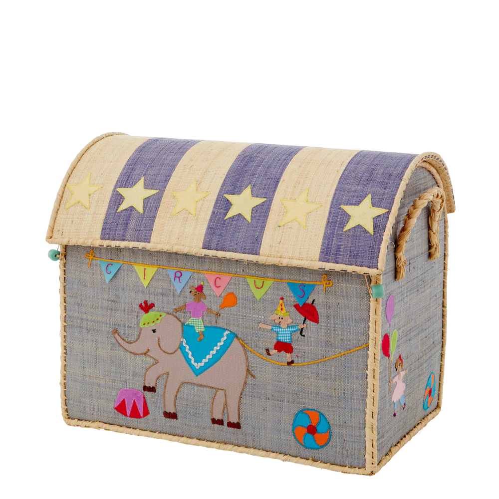 Mellem Raffia Opbevaringshus