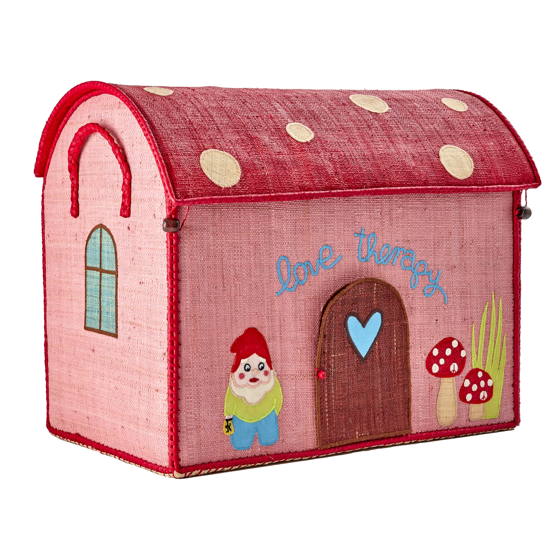 Stor Raffia Opbevaringshus