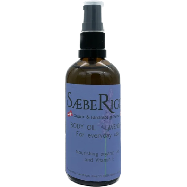 Økologisk kropsolie Lavender - 100ml