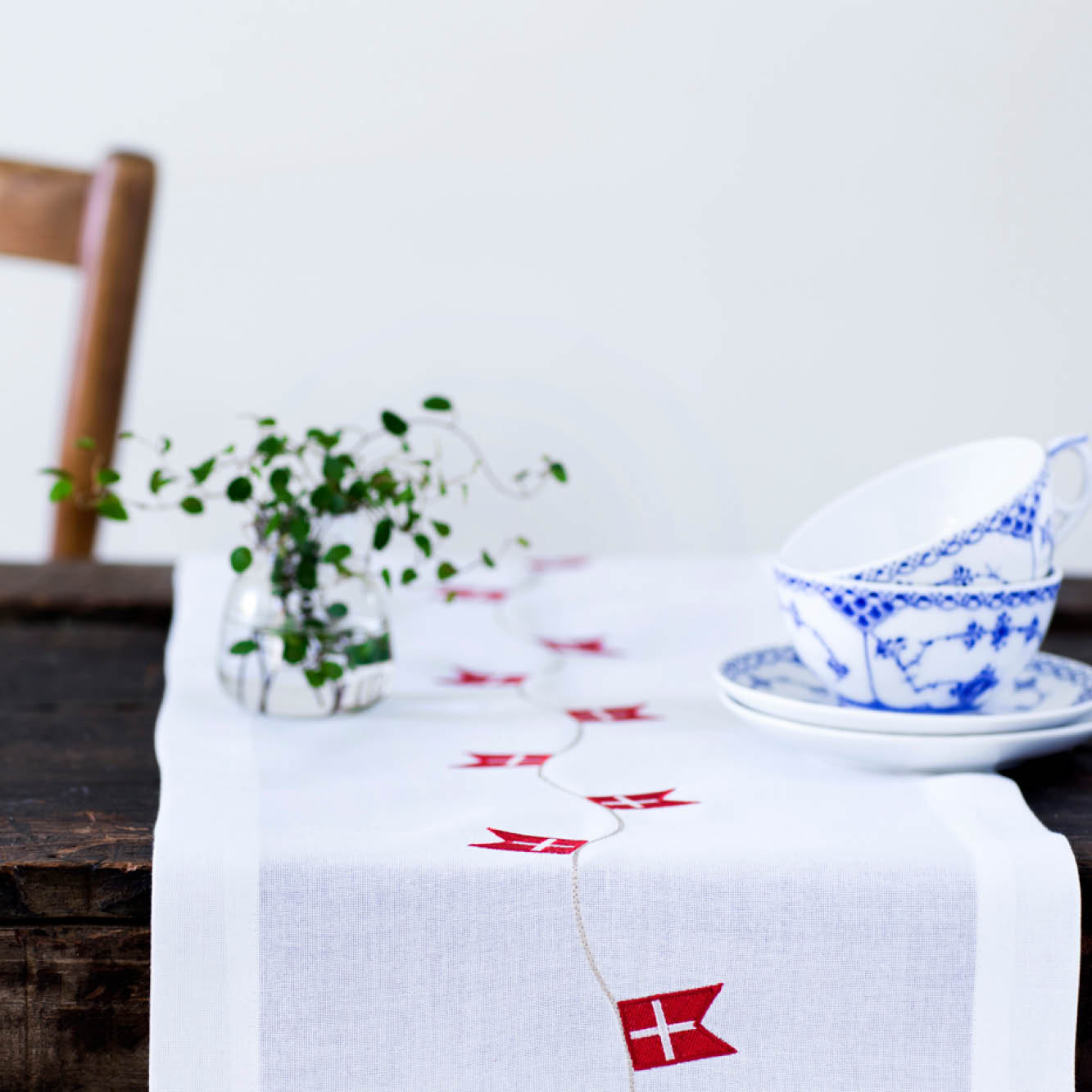 Bordløber med dannebrog